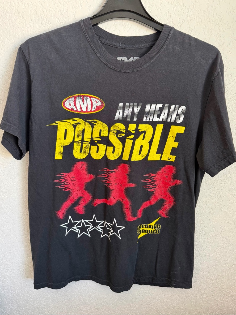 Any Means Possible Graphic Tee - Black